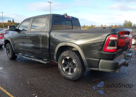 2019 Ram 1500 Rebel 4X4 5'7 Box из США, поврежденный, VIN 1C6SRFLT8KN565777